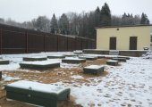 Благоустройство территории очистных сооружений