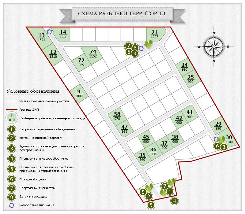 Карта поселок красносельское